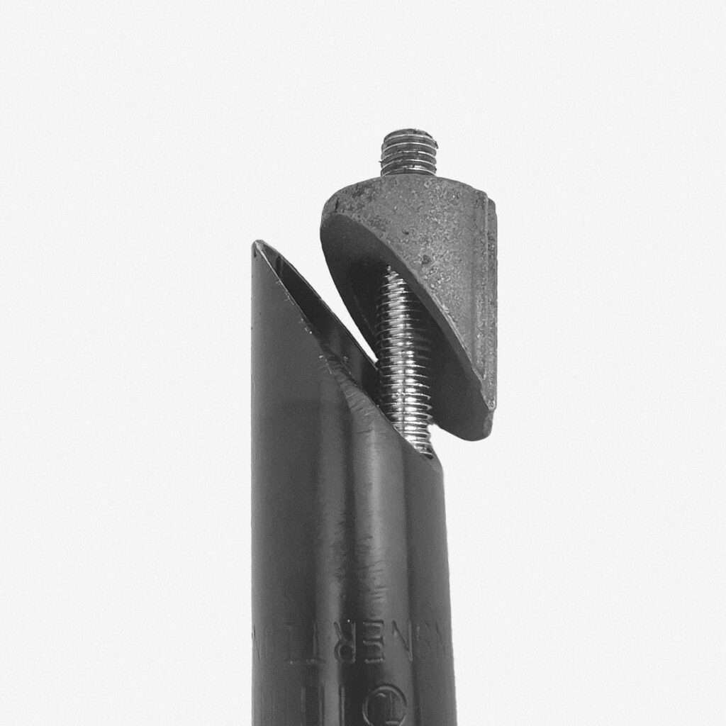 Manubrio Da Bici In Alluminio UNO 25,4 Mm Argento - Adatto A MTB, City Bike E Altro - Foto 2